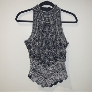 Papell Boutique | Vintage Beaded Halter Top